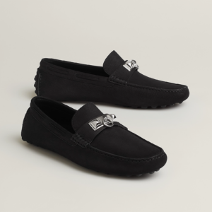 Giay Hermes Irving Loafer 'Black' H231933ZH02430