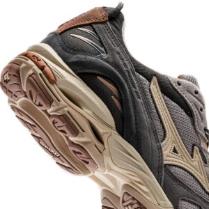 Giay Mizuno Wave Rider 10 'Grey Pumpkin Spice' D1GA226601