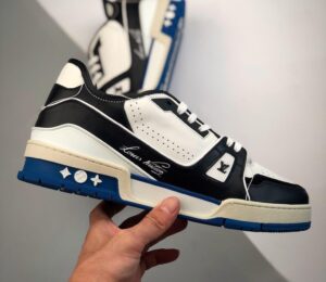 Giay Louis Vuitton LV Trainer 'White' 1A8Q7N