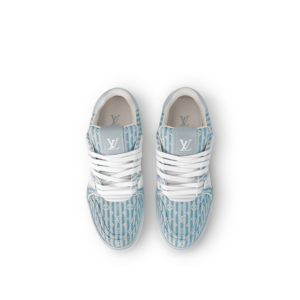 Giay Louis Vuitton LV Trainers 'Light Blue' 1ABG1P
