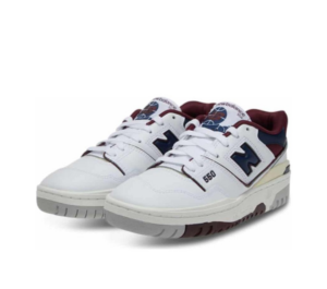Giay New Balance 550 'White Burgundy Navy' GSB550CR