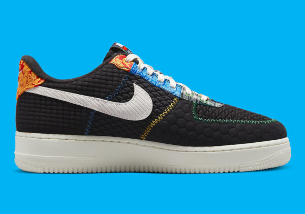 Giày Nike Air Force 1 Low 'Black Multi-Color' DZ4855-001 - Hình ảnh 3