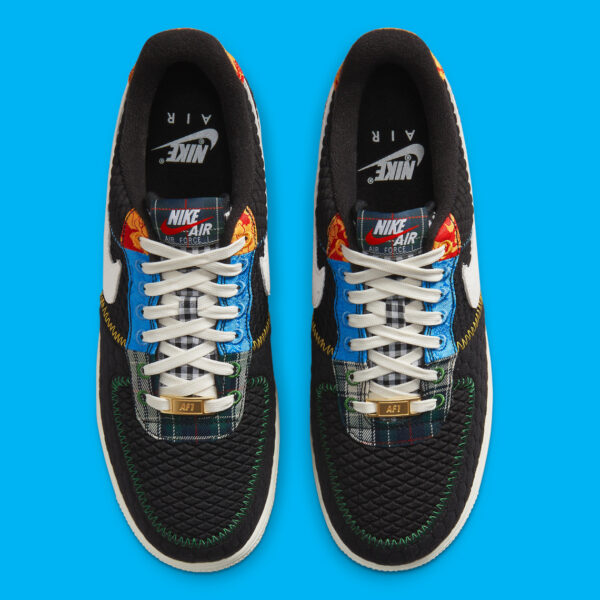 Giày Nike Air Force 1 Low 'Black Multi-Color' DZ4855-001 - Hình ảnh 6