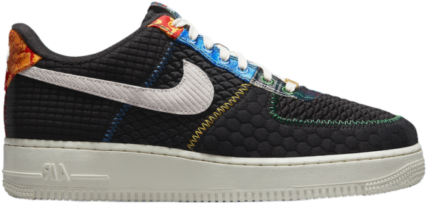 Giày Nike Air Force 1 Low 'Black Multi-Color' DZ4855-001