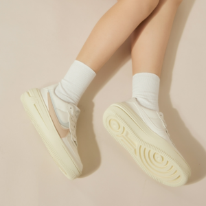 Giay Nike Air Force 1 PLT.AF.ORM 'Sail Arctic Orange' DJ9946‑104