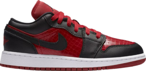 Giay Nike Air Jordan 1 Low BG 'Gym Red Black' 553560-610