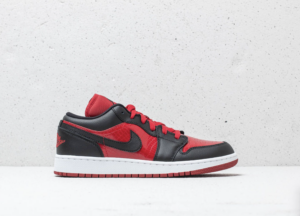 Giay Nike Air Jordan 1 Low BG 'Gym Red Black' 553560-610
