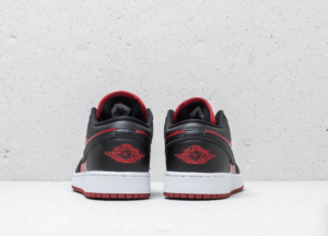Giay Nike Air Jordan 1 Low BG 'Gym Red Black' 553560-610