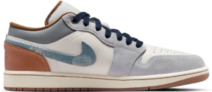 Giày Nike Air Jordan 1 Low SE Phantom 'Denim Swoosh' FZ5042-041