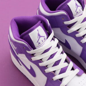 Giay Nike Air Jordan 1 Mid GS 'Purple Venom' DQ8423-511