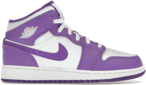 Giày Nike Air Jordan 1 Mid GS 'Purple Venom' DQ8423-511
