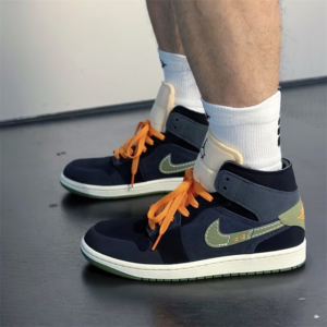 Giay Nike Air Jordan 1 Mid SE ‘Light Olive’ FD6817-003