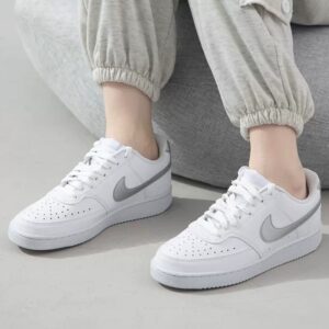 Giay Nike Court Vision Low 'White Silver' DH3158-108