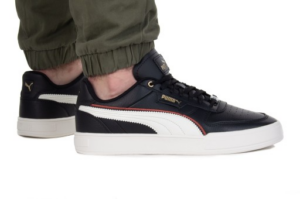 Giay Puma Caven Dime FC 'Black Grey Intense Red' 386380-02