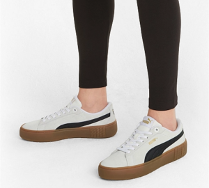 Giay Puma Smash Platform V2 SD 'White Black Gum' 373037‑07