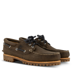 Giay Timberland 3-Eye Lug Handsewn Boat 'Greige' A5S38901