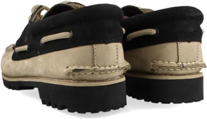 Giay Timberland 3-Eye Lug Handsewn Boat Shoes 'Grey' A5RH8