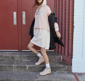 Giay Timberland 6 Inch 'Light Pink' A2QZNW