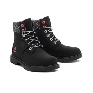 Giay Timberland Nubuck Leather Waterproof 6 Inch Boots 'Black' A5M24001