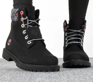 Giay Timberland Nubuck Leather Waterproof 6 Inch Boots 'Black' A5M24001