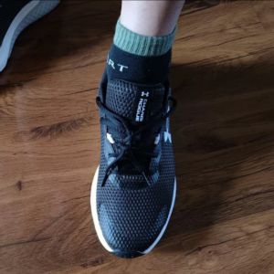 Giay Under Armour Charged Rogue 3 'Black Grey' 3026020-002