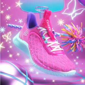 Giay Under Armour Curry 9 Flow x Sesame Street 'Abby Cadabby' 3024249-605