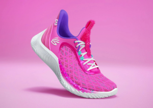 Giay Under Armour Curry 9 Flow x Sesame Street 'Abby Cadabby' 3024249-605