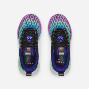 Giay Under Armour Curry Flow 10 GS 'Northern Lights' 3025627-500