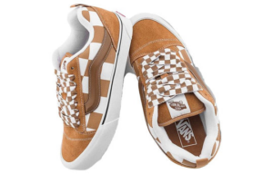 Giay Vans Knu Skool 'Mega Check Brown' VN000CRPBRO