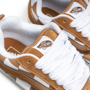 Giay Vans Knu Skool 'Mega Check Brown' VN000CRPBRO