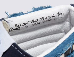 Giay Vans SK8‑HI Reconstruct 'Blue Black' VN0005UKNGJ