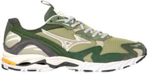 Giày Mizuno Rider 10 Low 'Grey Green' D1GA222604