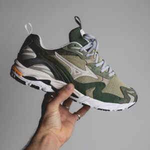 Giay Mizuno Rider 10 Low 'Grey Green' D1GA222604