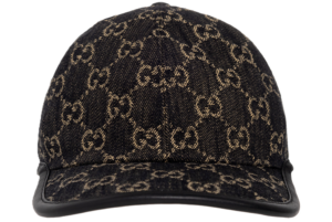 Mu Gucci Common GG Denim Ball Cap 'Black' 656206-3HAF8-1060