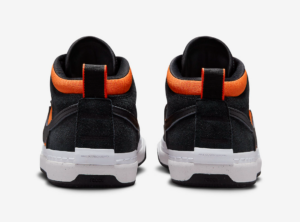 Giay Nike SB React Leo 'Black Electro Orange' DX4361‑002