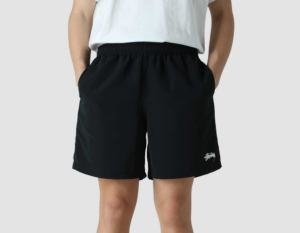 Quan Stussy Stock Water Shorts 'Black'