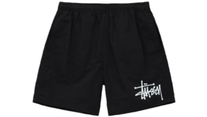Quan Stussy Stock Water Shorts 'Black'