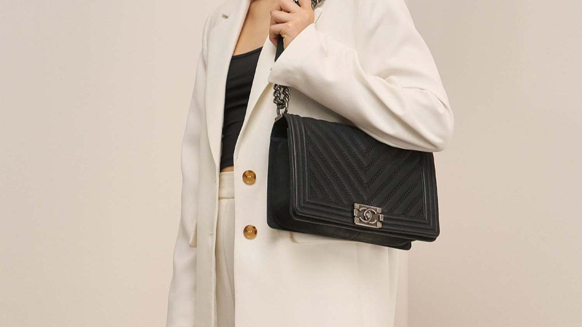 Hinh anh 3: Van de nan giai ve tui xach: Chanel Chevron hay Diamond Quilting?