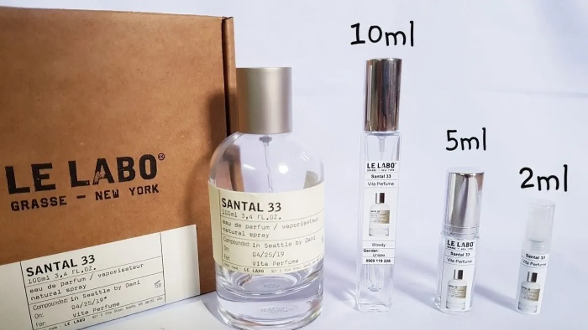 Nước hoa chiết là gì? Có nên mua nước hoa chiết không? Hinh anh 2: Nuoc hoa chiet la gi? Co nen mua nuoc hoa chiet khong?