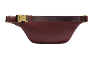 Tui Coach Houndstooth Mini Belt Hip 'Cherry Red' CJ711-B4VRY