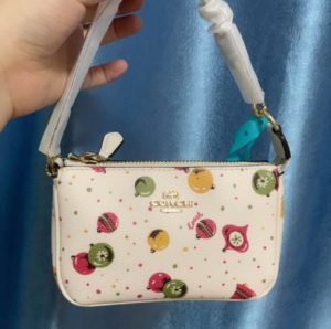 Tui Coach Nolita 15 Wristlet With Ornament Print 'Chalk Multi' C7404-IMCAH