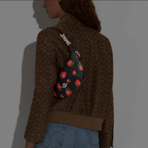 Tui Coach Peyton Hobo Wild Shoulder Bag 'Strawberry Print' CH330-SVA47