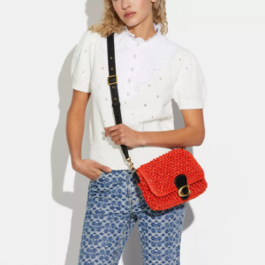 Tui Coach Soft Tabby Shoulder Bag 'Red' CA032-B4UDC