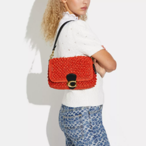 Tui Coach Soft Tabby Shoulder Bag 'Red' CA032-B4UDC