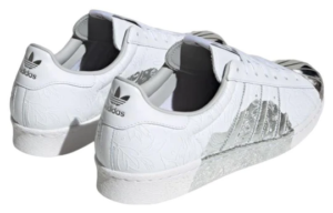 Giay Adidas Superstar 80s x Han Meilin 'White Black Silver' ID4388