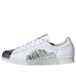 Giay Adidas Superstar 80s x Han Meilin 'White Black Silver' ID4388