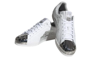 Giay Adidas Superstar 80s x Han Meilin 'White Black Silver' ID4388