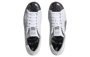 Giay Adidas Superstar 80s x Han Meilin 'White Black Silver' ID4388