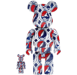 Mo hinh Bearbrick x Grateful Dead 'Steal Your Face'