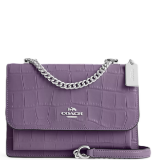 Tui Coach Klare Crossbody 'Amethyst' CC840-SVAE